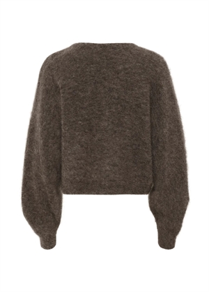 Debbie cardigan Chestnut Melange Gestuz 